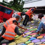 BPTJ Gelar Kegiatan Padat Karya di Terminal Baranangsiang